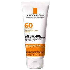 La Roche Posay Anthelios Sunscreen Melt-In Milk Face&Body Sunscreen SPF60 3.0OZ